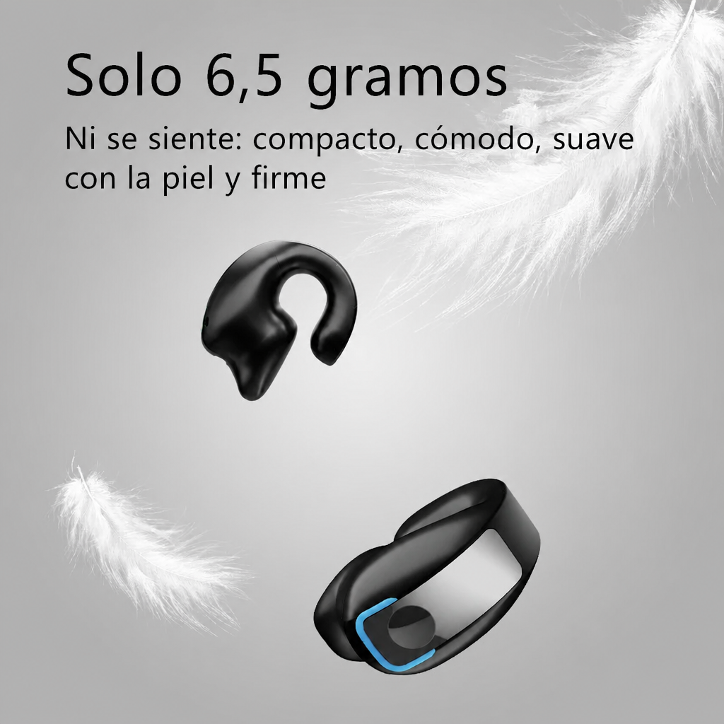 Auriculares Inalámbricos Conducción Ósea y Cancelación de Ruido