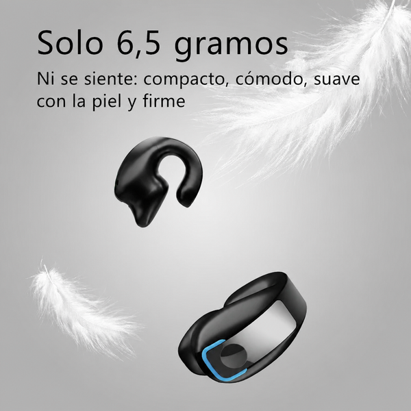 Auriculares Inalámbricos Conducción Ósea y Cancelación de Ruido
