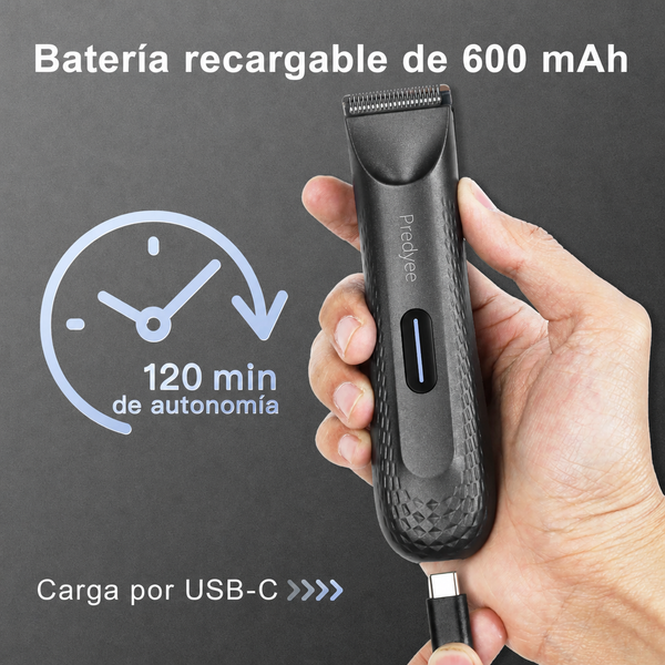 Maquinilla eléctrica impermeable para cuerpo Predyee RFCD-9088