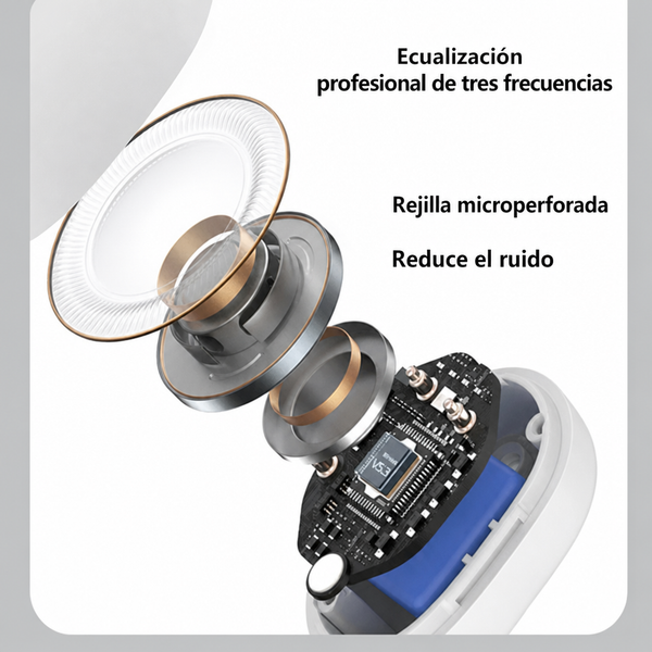 Auriculares Inalámbricos Conducción Ósea y Cancelación de Ruido