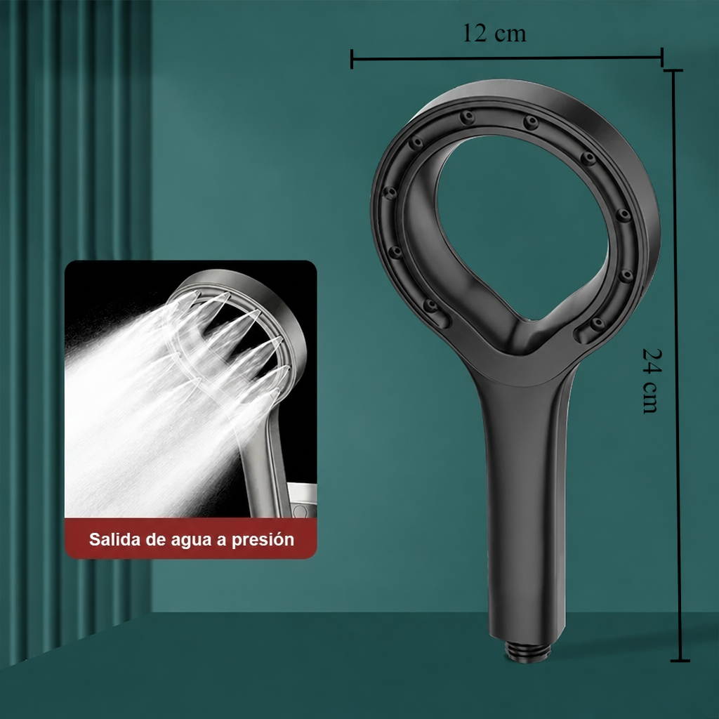 Cabezal de ducha presurizado de mano