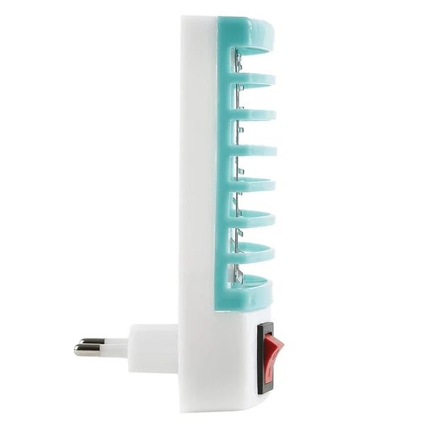 Mini Lámpara Mata Zancudos de Enchufe · Luz UV para Interior