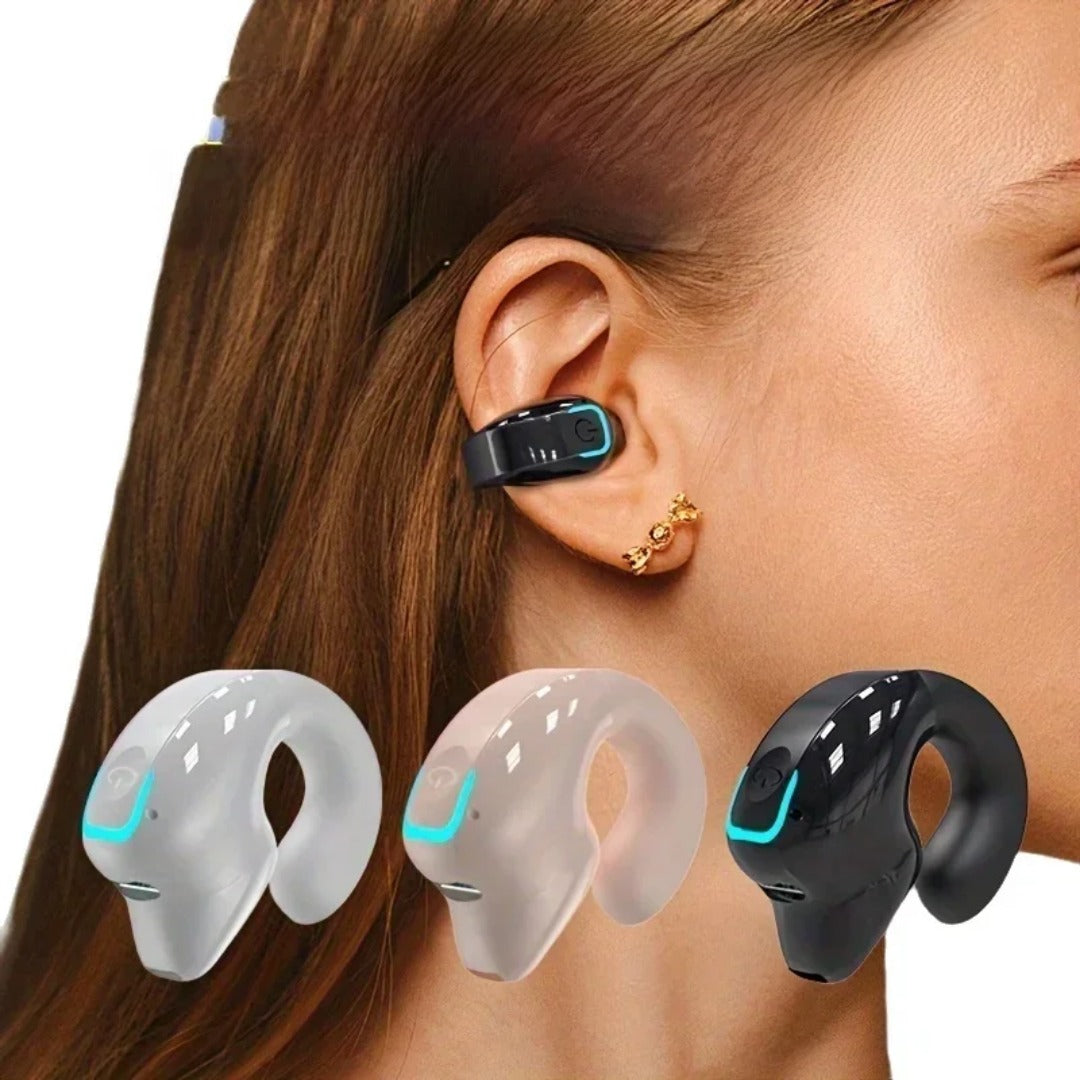 Auriculares Inalámbricos Conducción Ósea y Cancelación de Ruido
