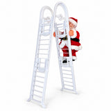 Rumbo al Tejado · Papá Noel en escalera — vista principal