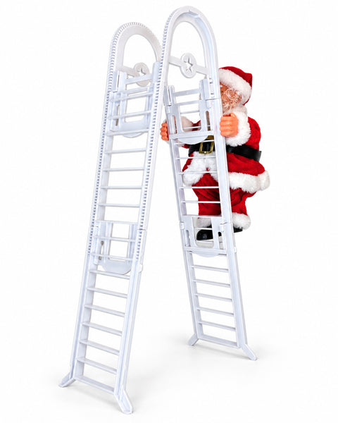 Rumbo al Tejado · Papá Noel en escalera — vista principal