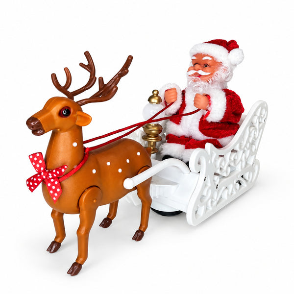 Paseo de Navidad · Papá Noel en trineo — segunda vista