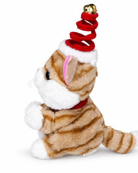 Milo Canela · Gatito navideño de peluche — segunda vista