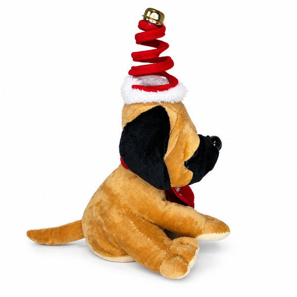 Bruno Cascabel · Perrito pug navideño de peluche — Vista adicional IMG_0835