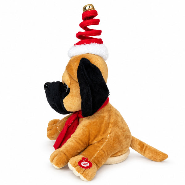 Bruno Cascabel · Perrito pug navideño de peluche — segunda vista