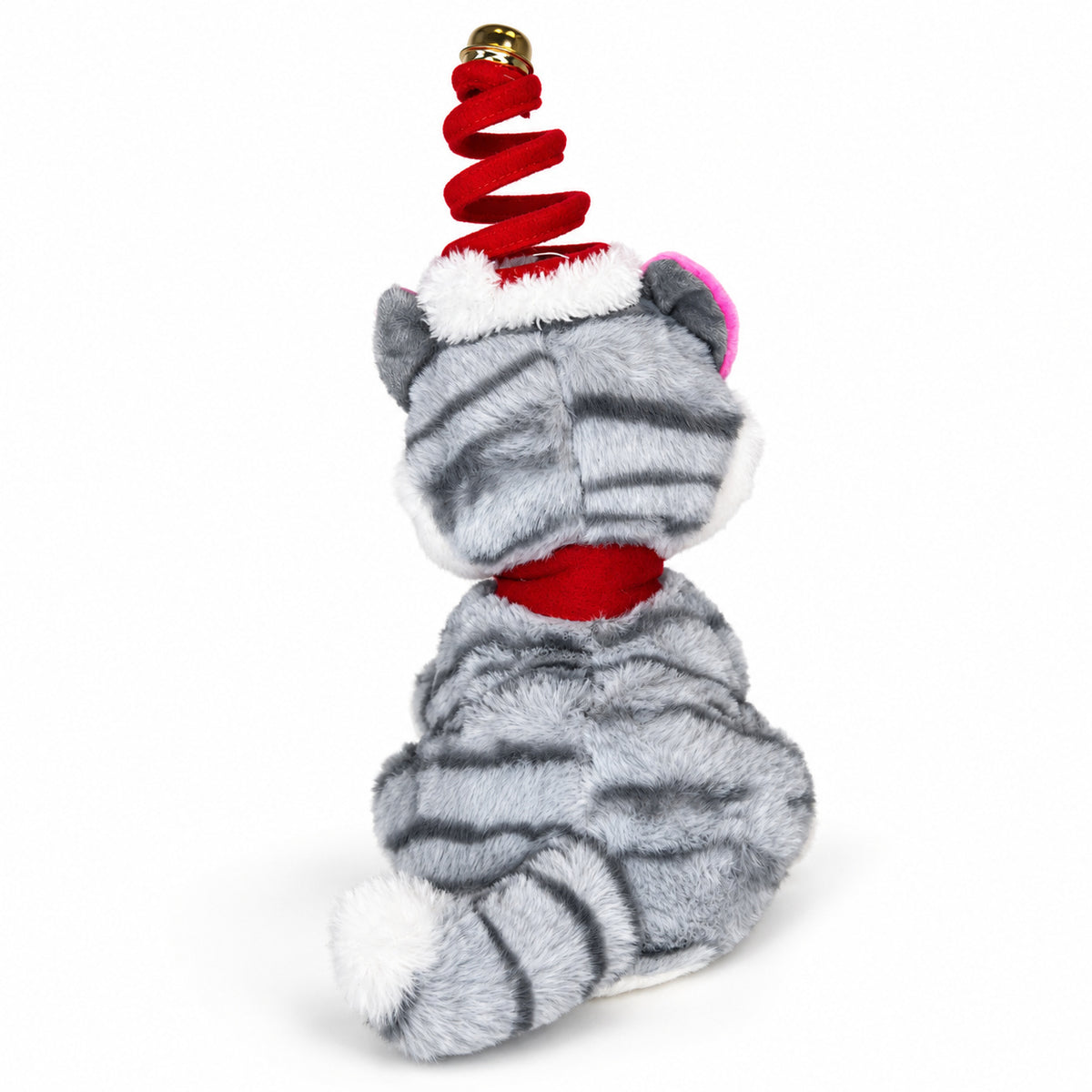 Milo Gris · Gatito navideño de peluche — Vista adicional IMG_0882