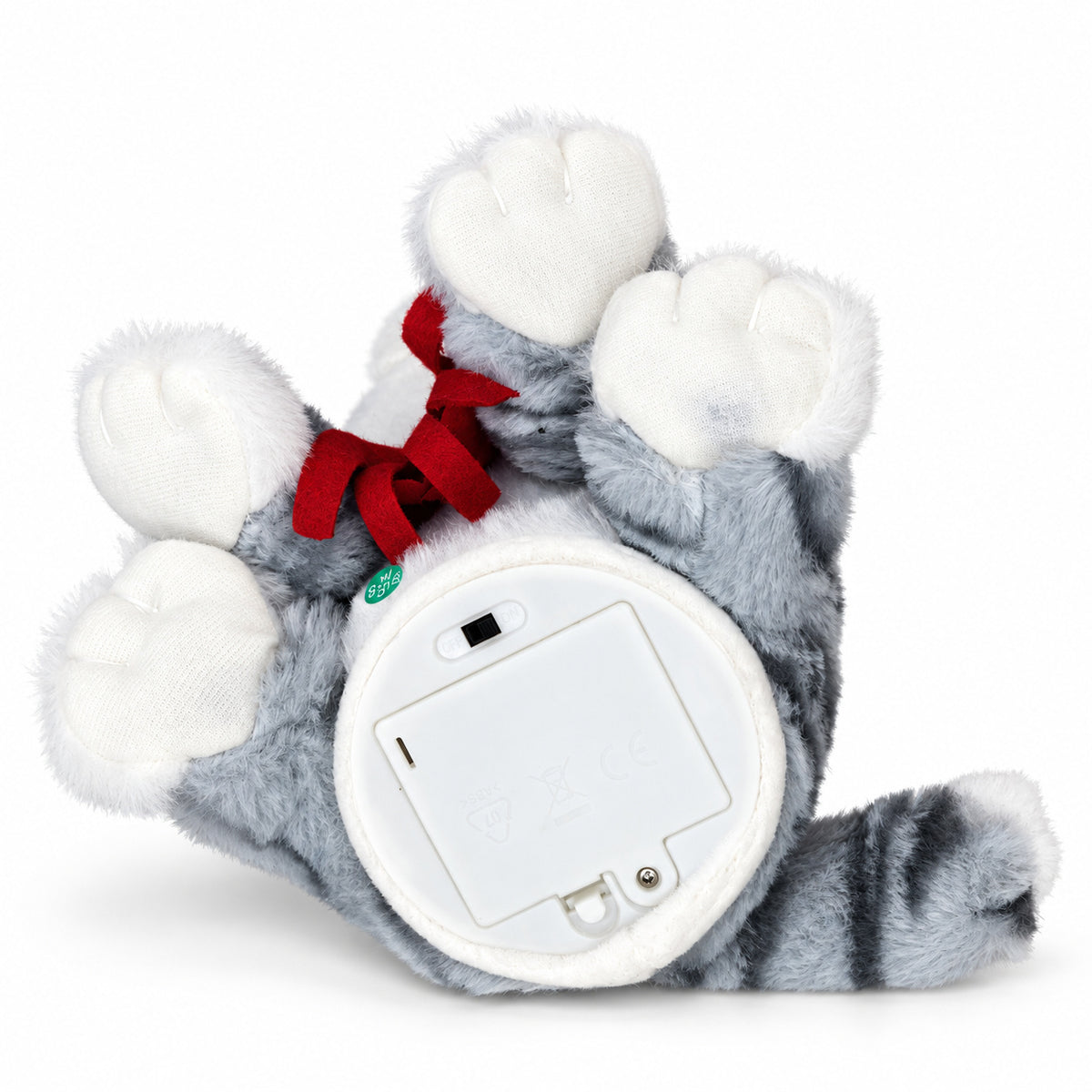 Milo Gris · Gatito navideño de peluche — Vista adicional IMG_0884