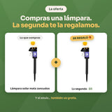 Lámpara solar mata zancudos · oferta