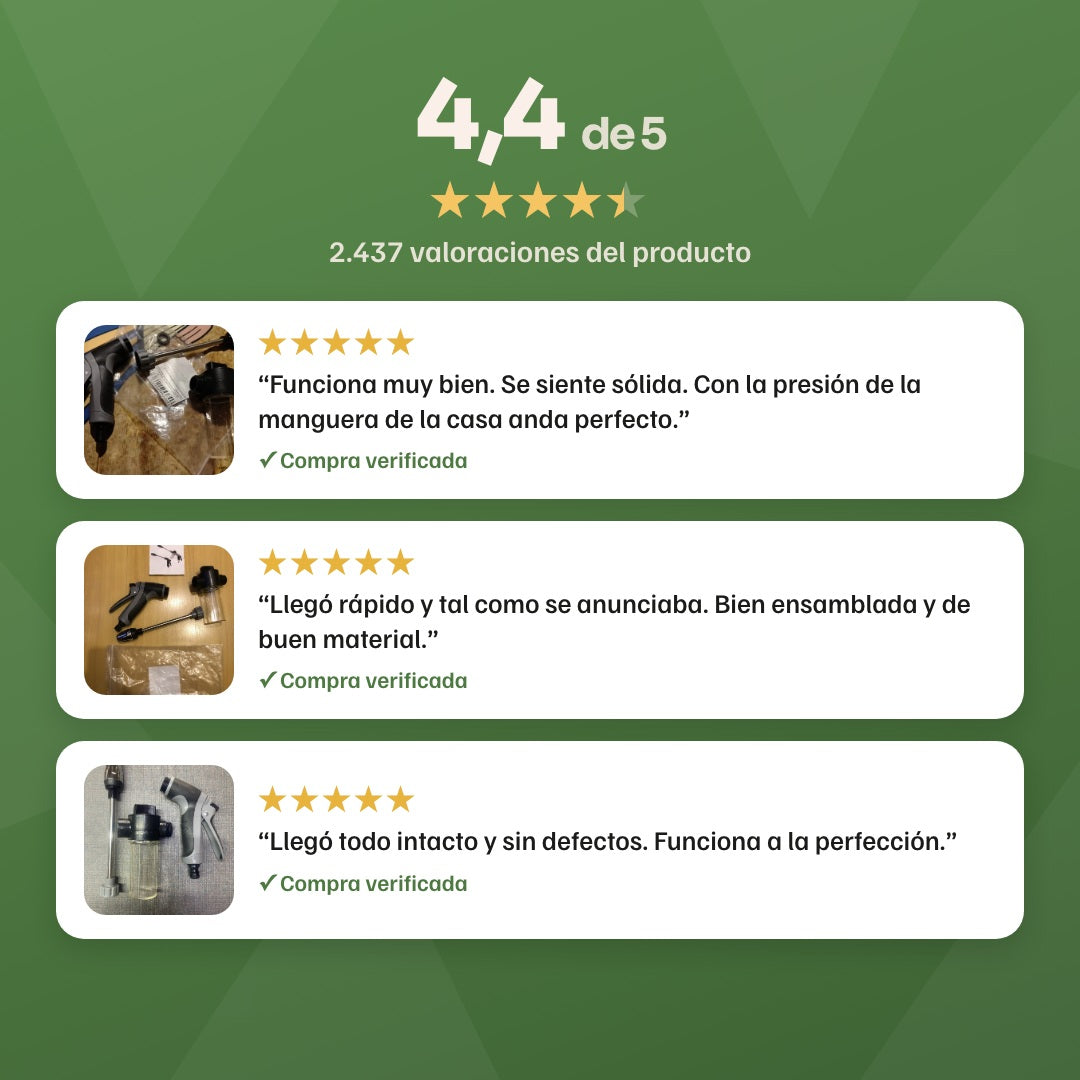 Valoración 4,4 de 5 con 2.437 valoraciones y reseñas con fotos reales de compradores verificados