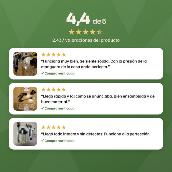 Valoración 4,4 de 5 con 2.437 valoraciones y reseñas con fotos reales de compradores verificados