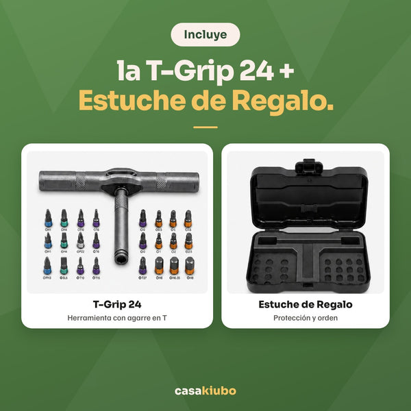 T-Grip 24 · incluye