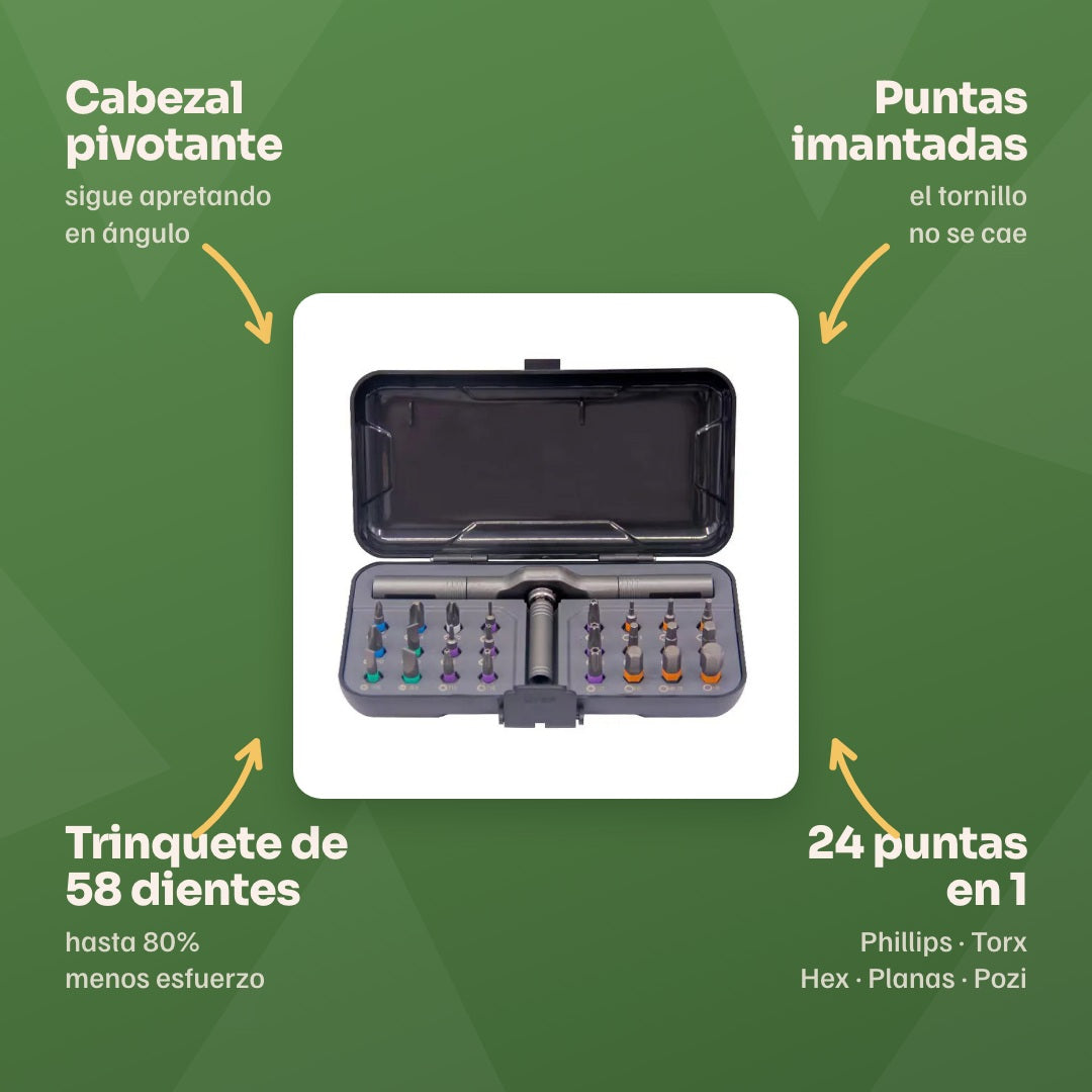 T-Grip 24 · beneficios